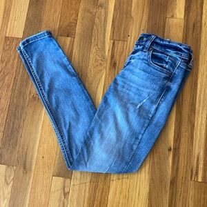 Eunina Womens Blue Skinny Jeans Size 25